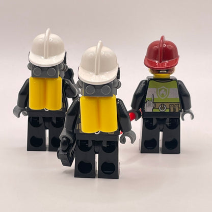 LEGO Firefighters, City, Minifigures, Set of 3