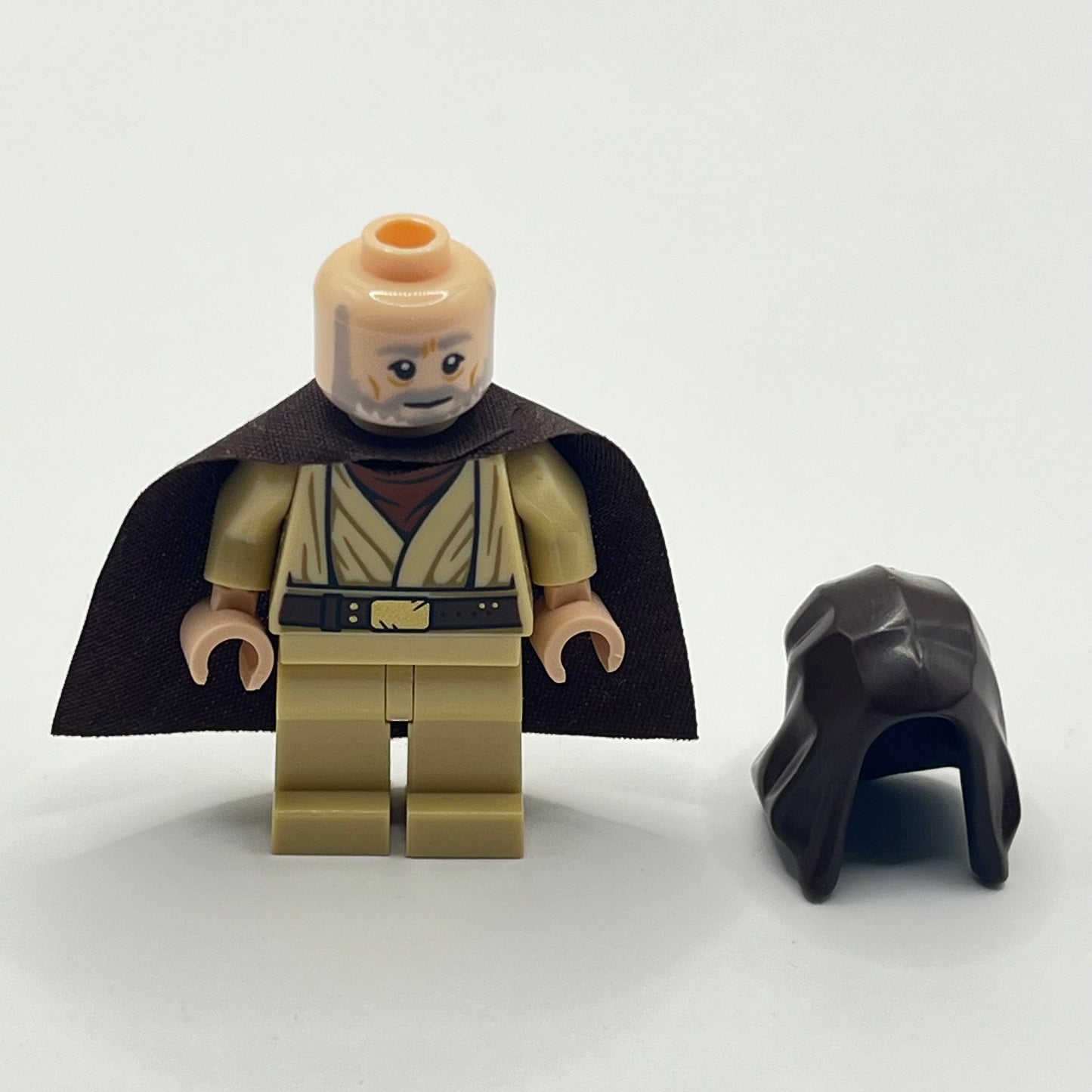 LEGO Obi-Wan Kenobi - Old with Cape and Hood, Star Wars, Minifigure (sw1046)