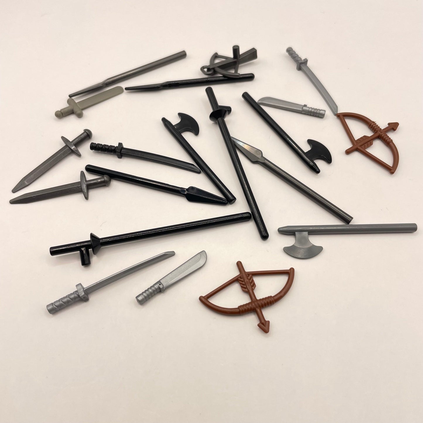 LEGO Castle Weapons, Minifigure Accessories, 20 Pieces