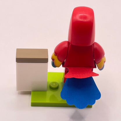 LEGO Parrot Costume Fan, Collectible Series 28, Minifigure (col472)