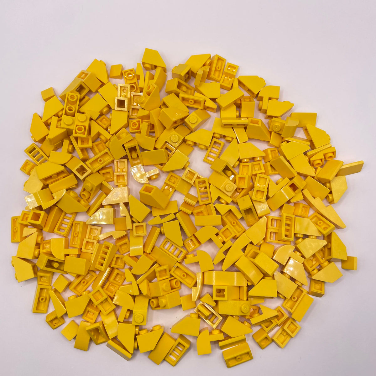LEGO Slopes, Small, Yellow, Approx. 105g