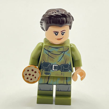 LEGO Princess Leia - Olive Green Endor Outfit, Star Wars, Minifigure (sw1296)
