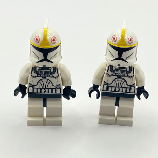 LEGO Clone Trooper Pilot (Phase 1), Large Eyes, Star Wars, Minifigure (sw0191) (pack of 2)