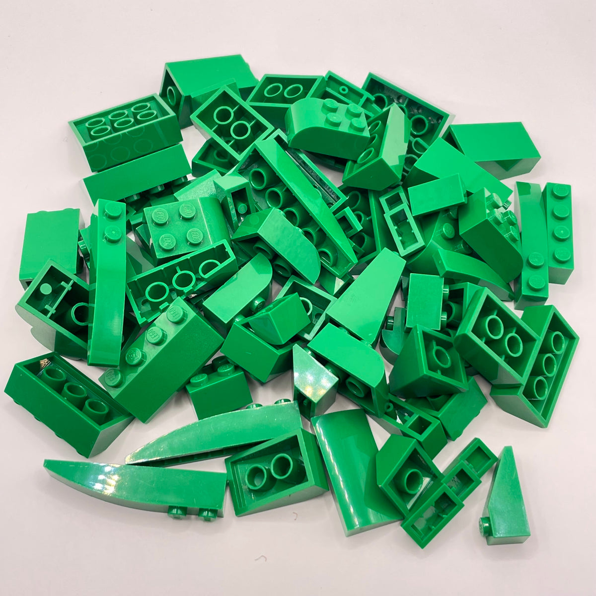 LEGO Slopes, Green, Approx. 100g