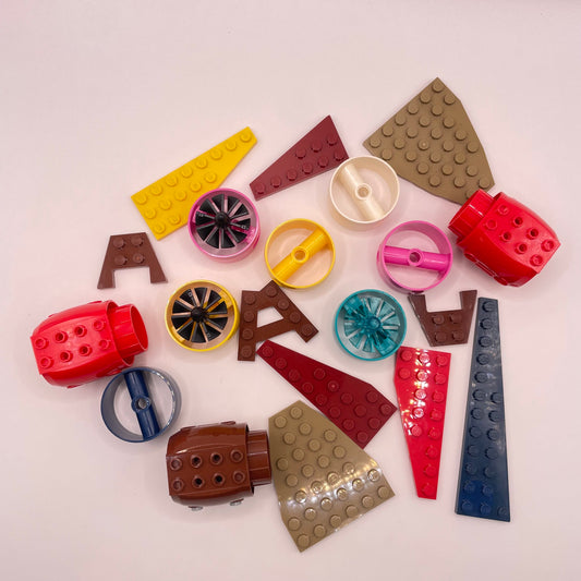 LEGO Wings Motors, Mixed Colours, Approx. 70g
