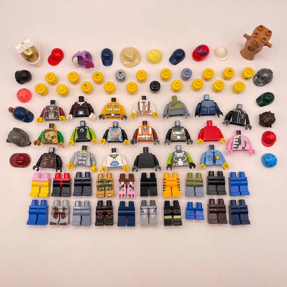 LEGO Build a Minifigure, Mix and Match City Figures, Set of 20