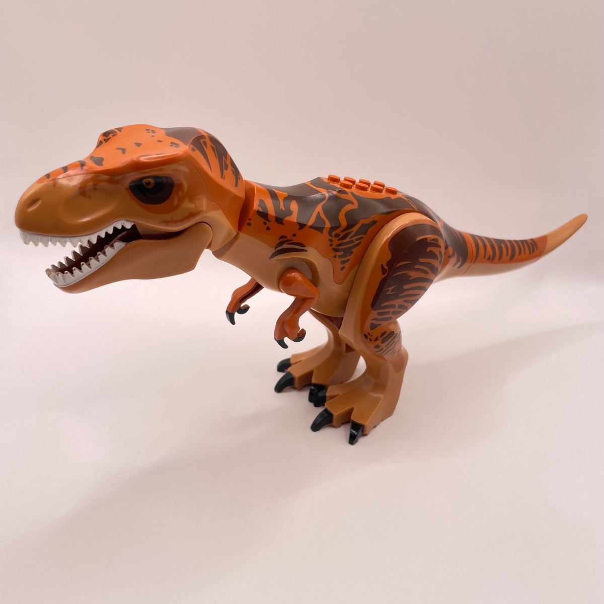 LEGO Tyrannosaurus Rex, Nougat, Dinosaur (trex04) Battle Damage