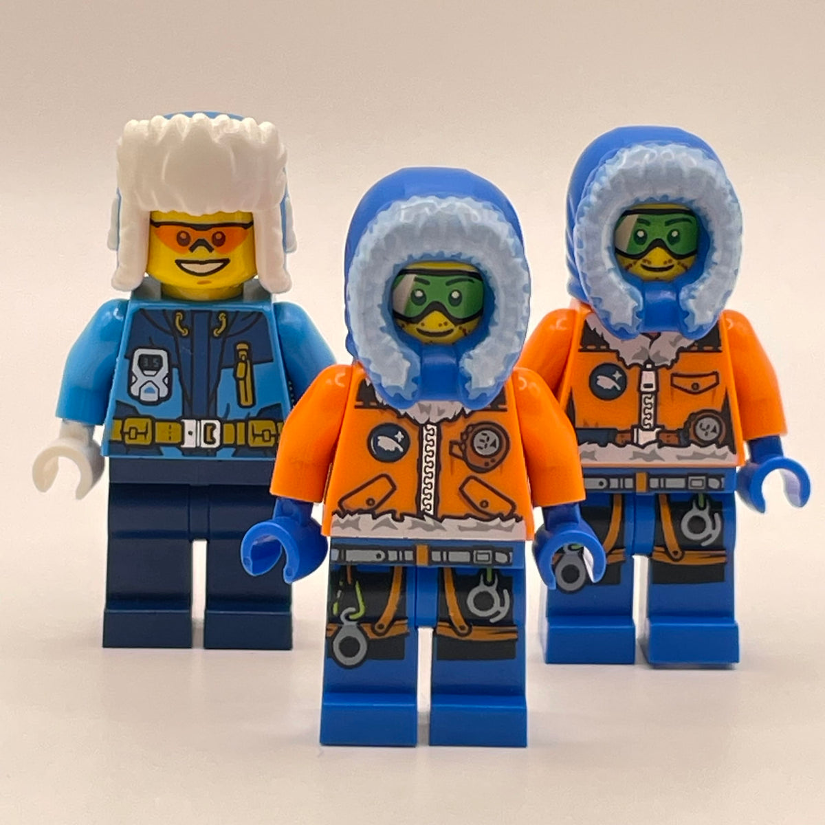 LEGO Arctic, City, Minifigures, Set of 3