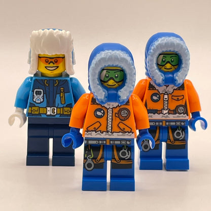 LEGO Arctic, City, Minifigures, Set of 3