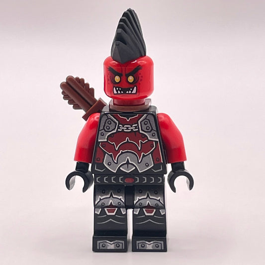 LEGO Flame Thrower, Nexo Knights, Minifigure (nex052) Incorrect Head