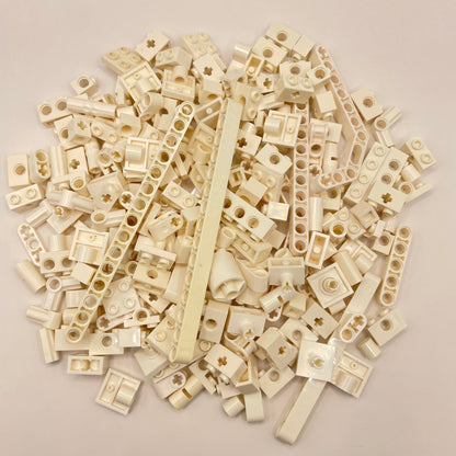 LEGO Mixed Technic, White, Technic, Approx. 160g