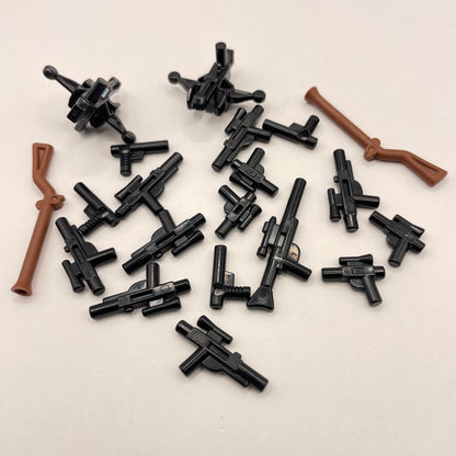 LEGO Star Wars Weapons, Minifigure Accessories, 20 Pieces
