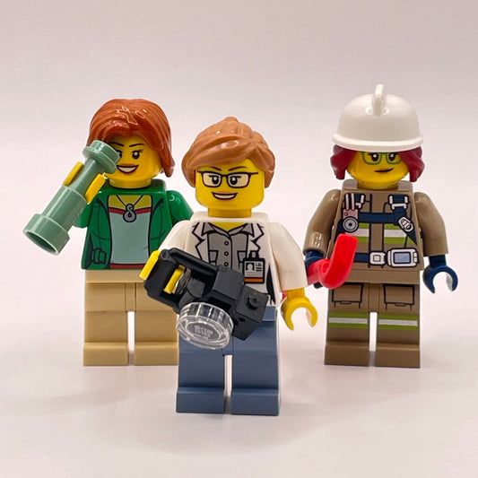 LEGO Ladies, City, Minifigures, Set of 3