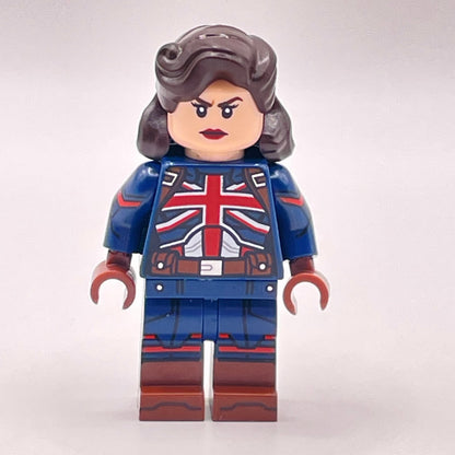 LEGO Captain Carter, Marvel Studios Collectibles Series 1, Super Heroes, Minifigure (colmar10)