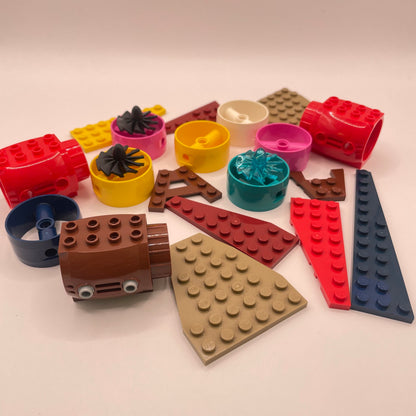 LEGO Wings Motors, Mixed Colours, Approx. 70g