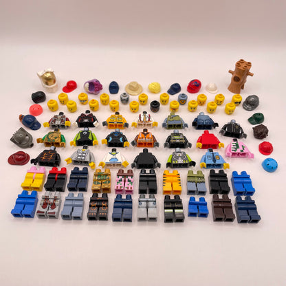 LEGO Build a Minifigure, Mix and Match City Figures, Set of 20