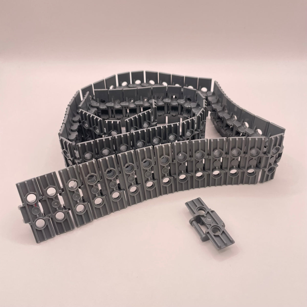 LEGO Technic Link Tread, Dark Bluish Grey, Vehicle Pieces, 60 Pieces