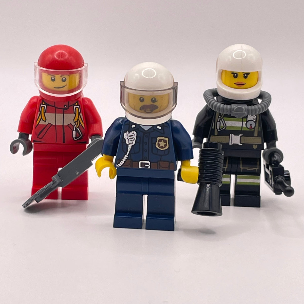 LEGO Emergency Workers, City, Minifigures, Set of 3