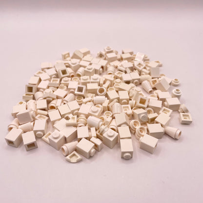 LEGO Greebling, White, Approx. 50g