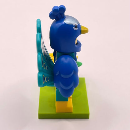 LEGO Peacock Costume Fan, Collectible Series 28, Minifigure (col461)