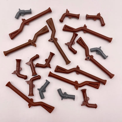 LEGO Guns and Muskets, Pirates, Minifigure, 20 Pieces