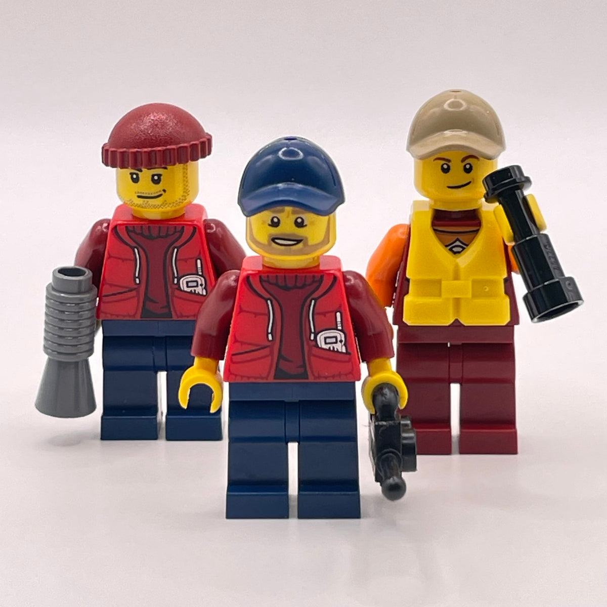 LEGO Coast Guard, City, Minifigures, Set of 3