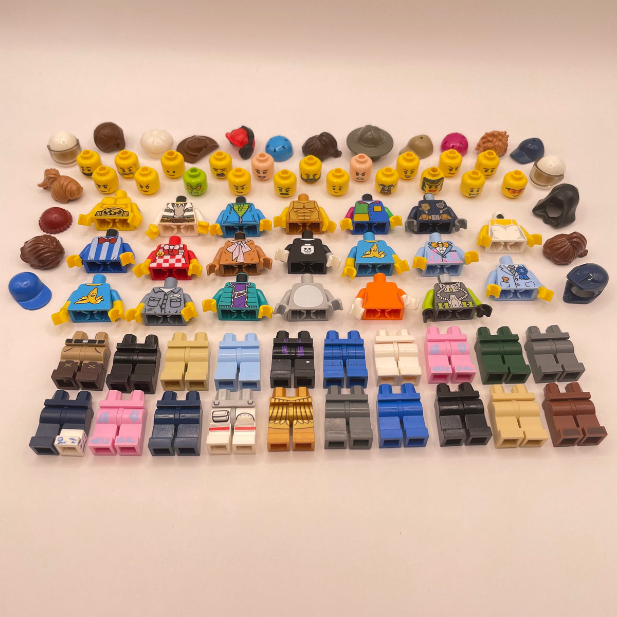 LEGO Build a Minifigure, Mix and Match City Figures, Set of 20