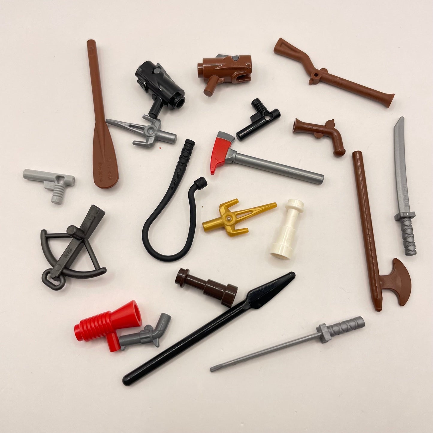 LEGO Tools and Weapons, Minifigure Accessories, 20 Pieces