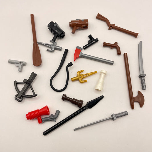 LEGO Tools and Weapons, Minifigure Accessories, 20 Pieces
