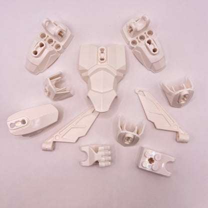 LEGO Bionicle, Armor, White, 11 Pieces