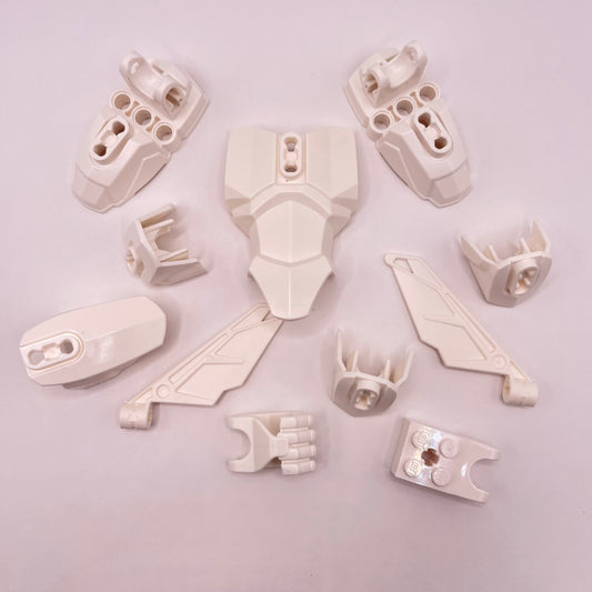 LEGO Bionicle, Armor, White, 11 Pieces