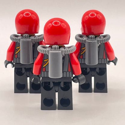 LEGO Scuba Divers, City, Minifigures, Set of 3