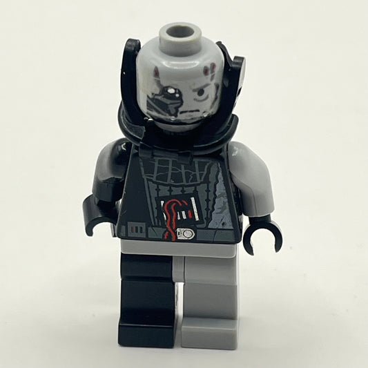 LEGO Darth Vader (Battle Damaged), Star Wars, Minifigure (sw0180) Fair Condition