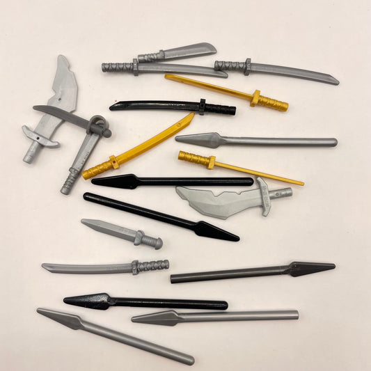 LEGO Swords and Spears, Minifigure Accessories, 20 Pieces