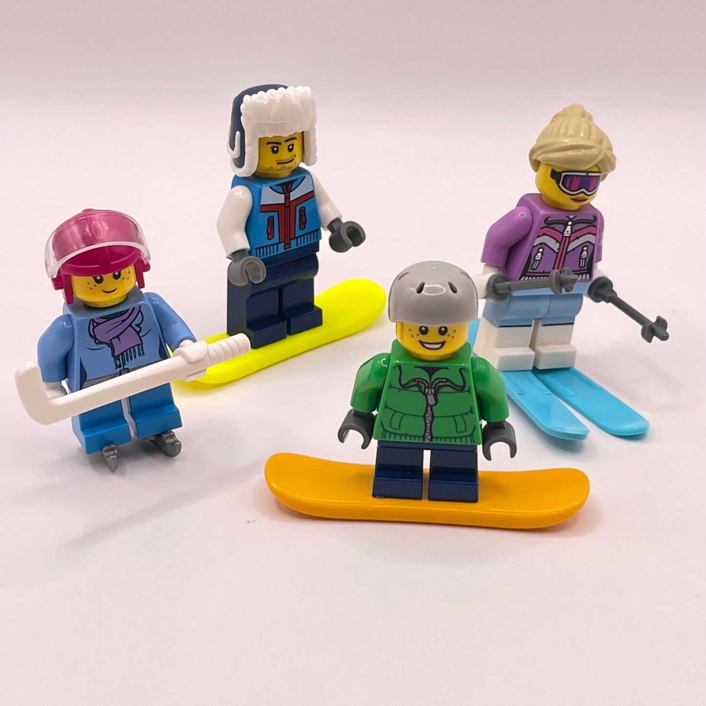 LEGO Winter Sports Family, City, Winter, (4 pack)