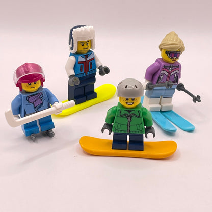 LEGO Winter Sports Family, City, Winter, (4 pack)