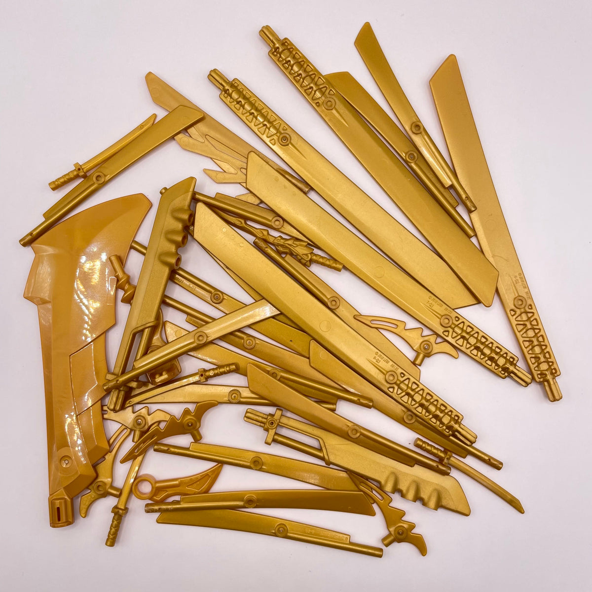 LEGO Blades, Gold, Ninjago, Minifigure, Approx. 35g