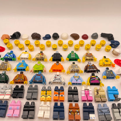 LEGO Build a Minifigure, Mix and Match City Figures, Set of 20