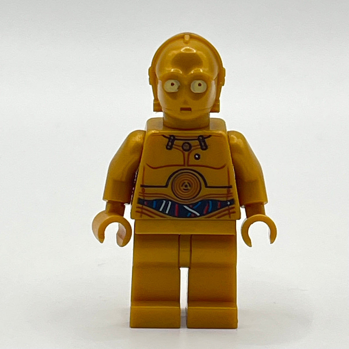 LEGO C-3PO Colourful Wires, Star Wars, Minifigure (sw0365) cracked arms