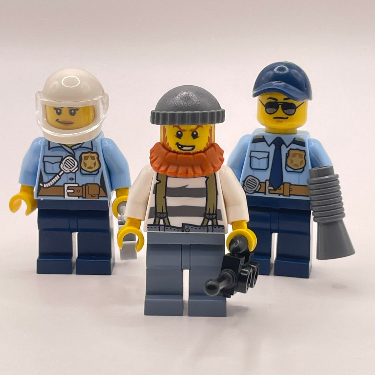 LEGO Police and Robber, City, Minifigures, Set of 3