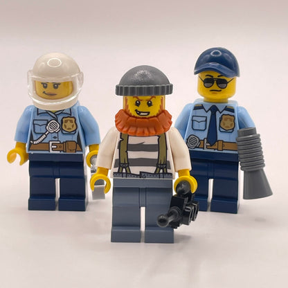LEGO Police and Robber, City, Minifigures, Set of 3