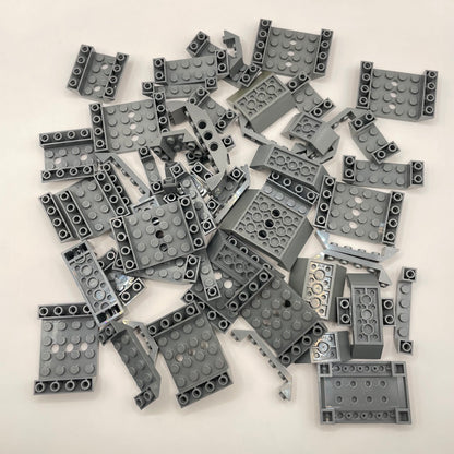 LEGO Undercarriage, Dark Bluish Grey, Approx. 140g