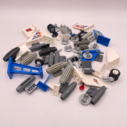 LEGO Plane Pieces, Mixed Colours, Approx. 70g