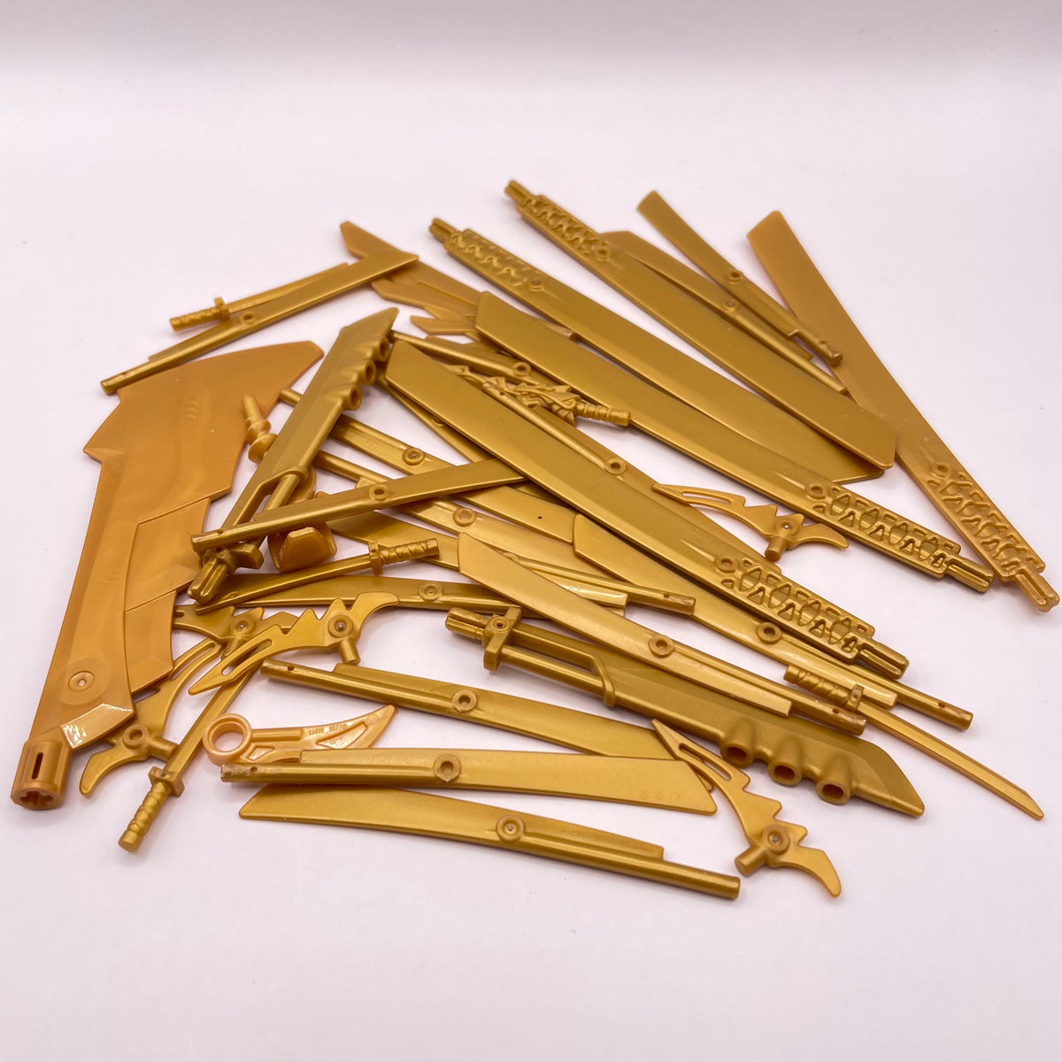 LEGO Blades, Gold, Ninjago, Minifigure, Approx. 35g