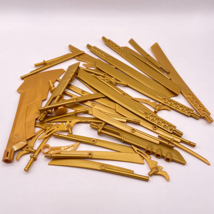 LEGO Blades, Gold, Ninjago, Minifigure, Approx. 35g
