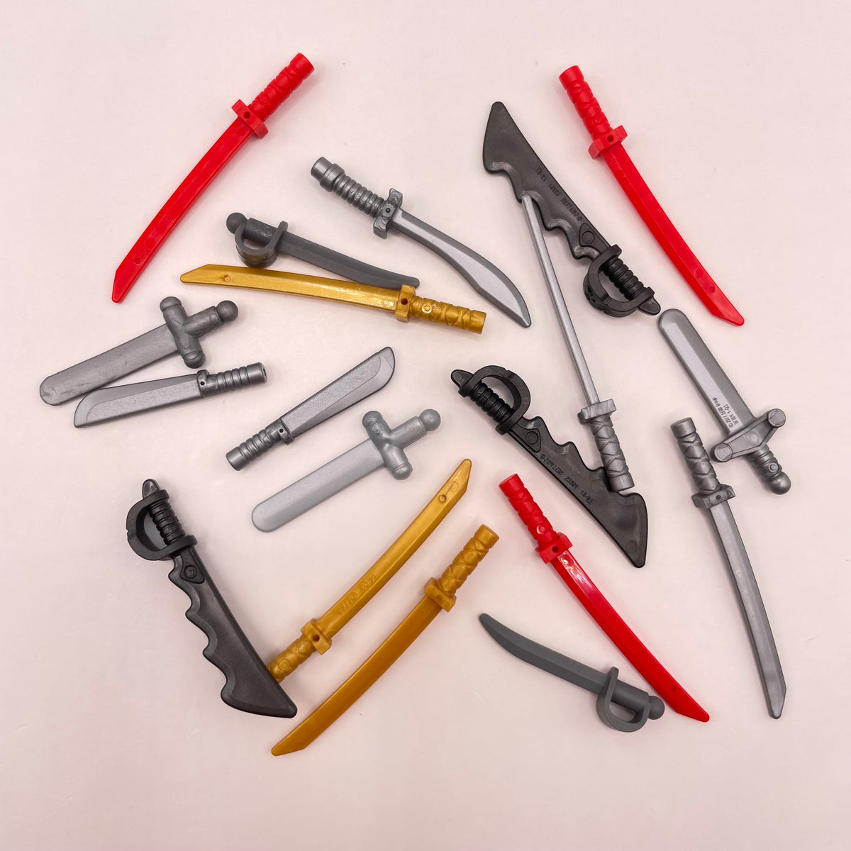 LEGO Mixed Swords, Castle, Minifigure, 20 Pieces