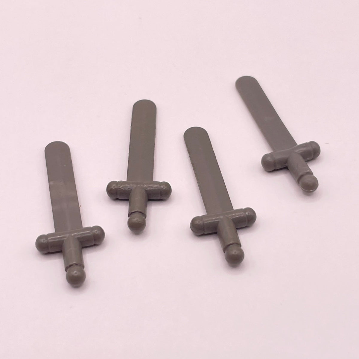 LEGO Sword, Castle, Minifigure, 4 Pieces, marked