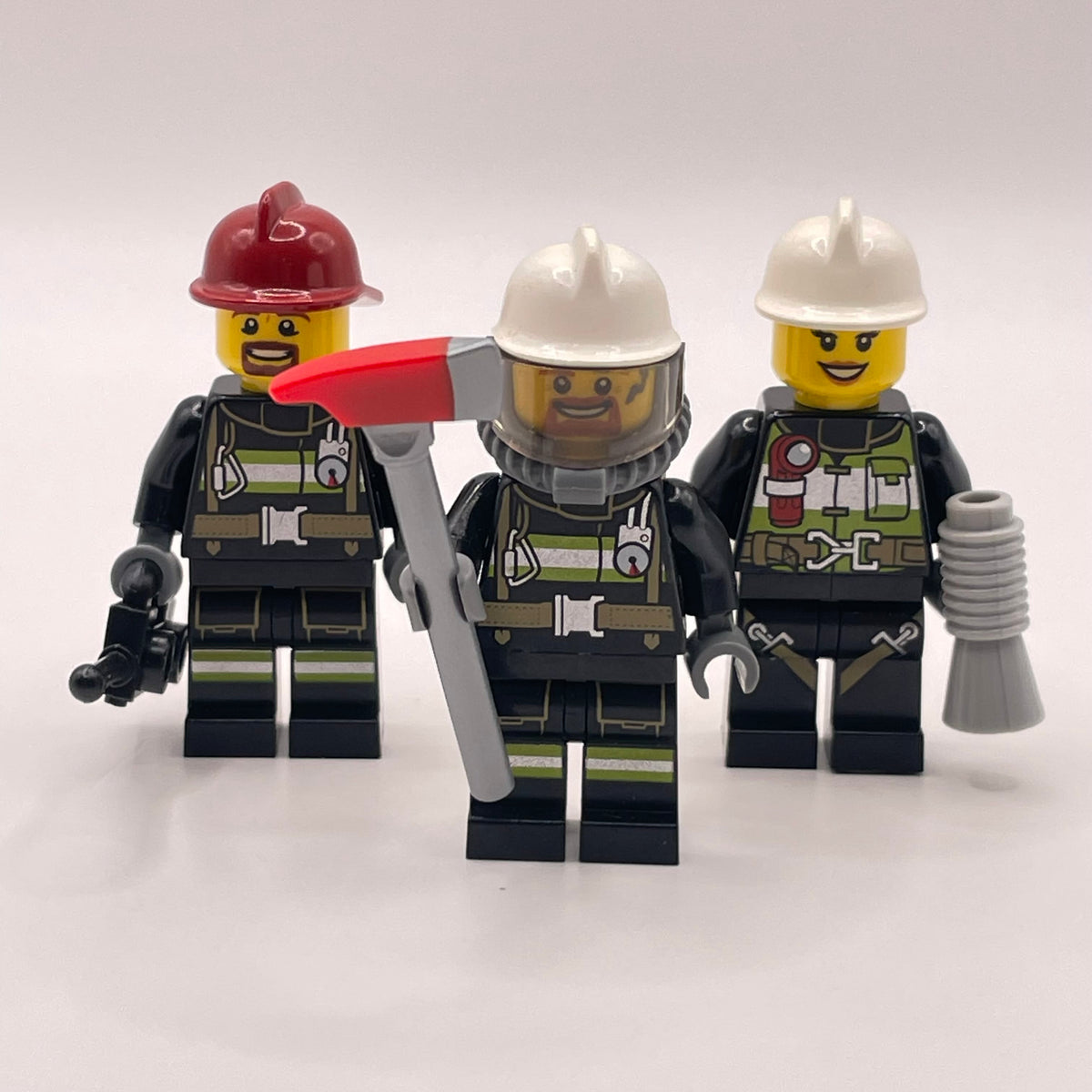 LEGO Firefighters, City, Minifigures, Set of 3