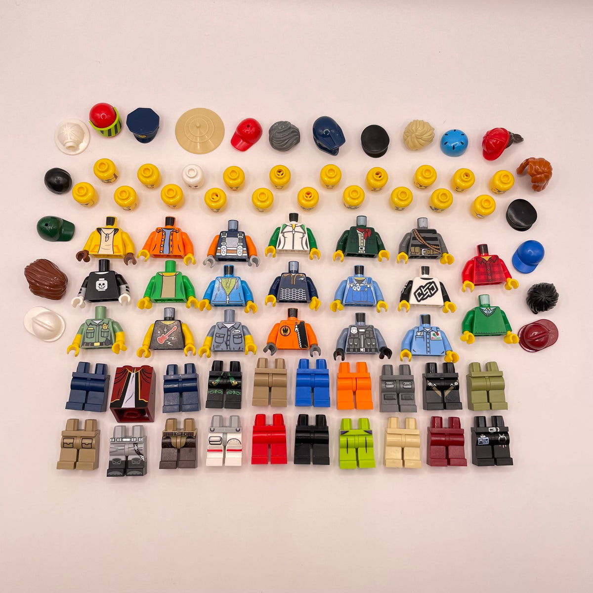 LEGO Build a Minifigure, Mix and Match City Figures, Set of 20