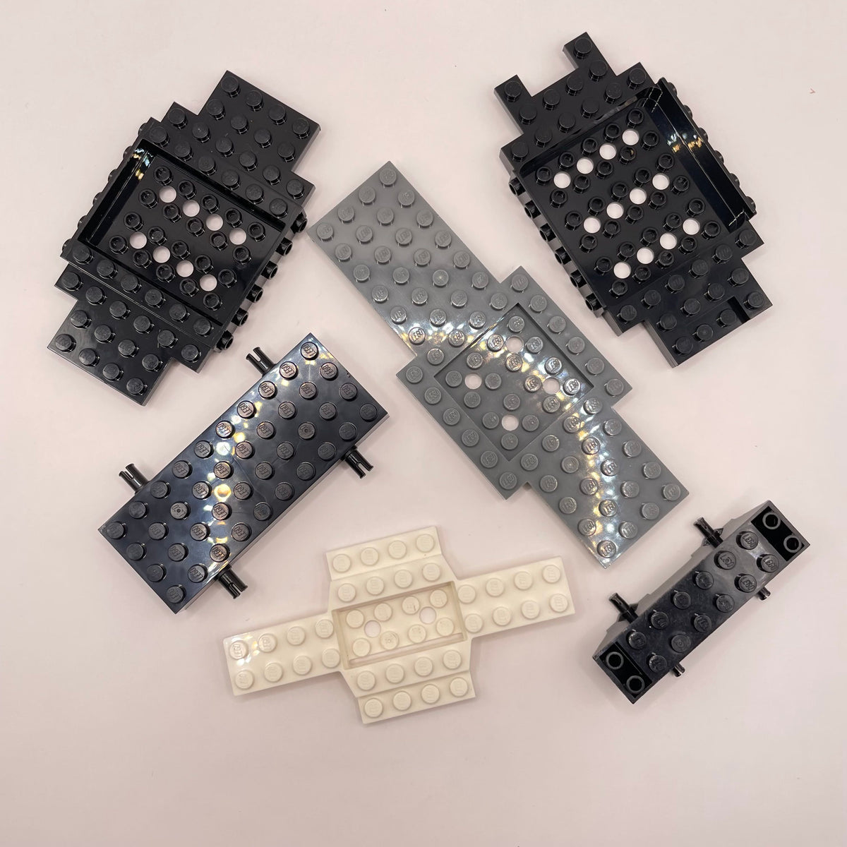 LEGO Vehicle Bases, Mixed Colours, 6 Pieces